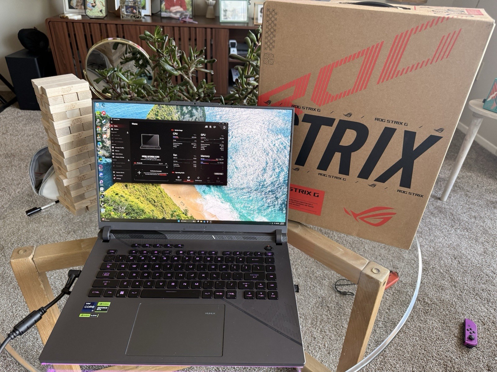 ASUS ROG Strix G16 16″ i9-14900HX RTX 4080 32GB 1TB SSD W11H Gray