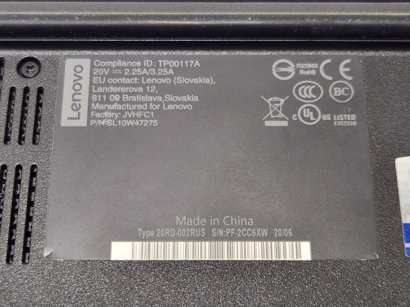 Lenovo ThinkPad E15 15.6″ FHD Intel i7-10510U 1.8Ghz 16GB RAM 512GB SSD W11P