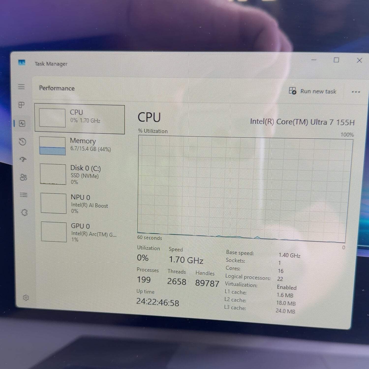 HP Envy 17-DA0XXX 17.3″ Core Ultra 7 155H 1.4GHz 16GB RAM 1TB SSD Intel Arc A60M