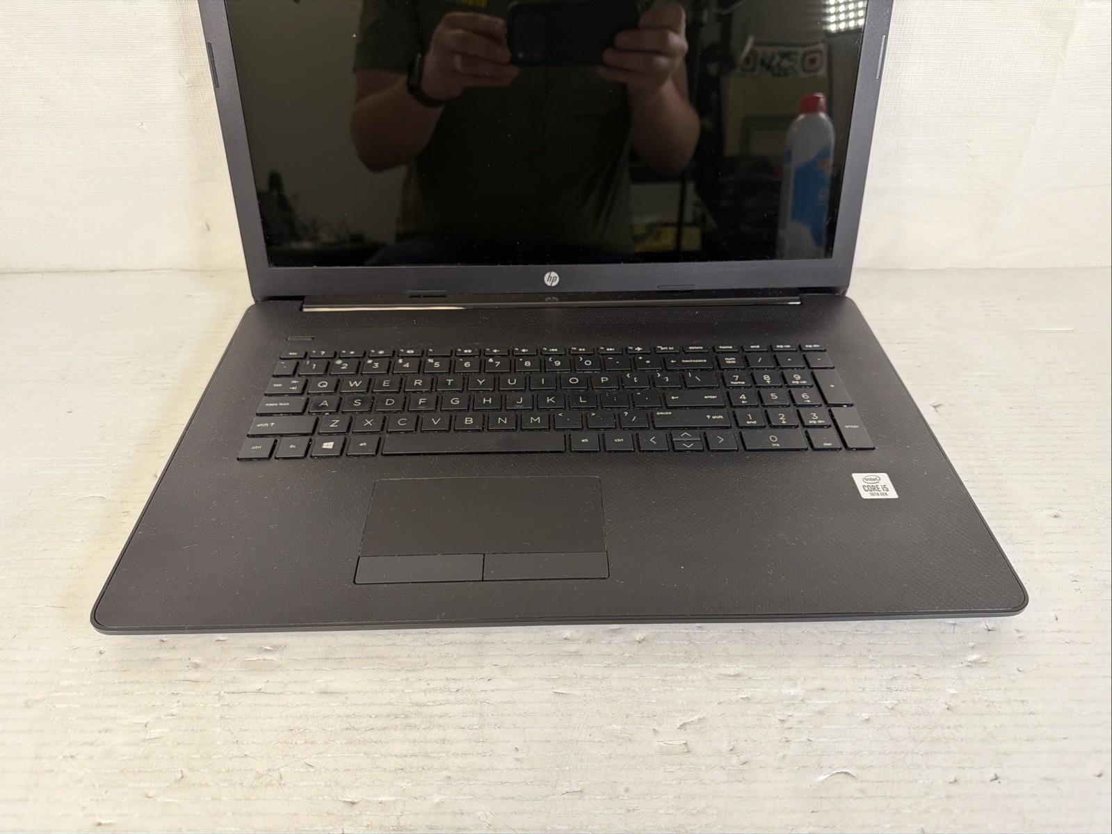 HP Laptop 17-by3613dx, Intel Core i5-1035G1 @ 1GHz, 31GB RAM NO SSD/OS -Good Bat