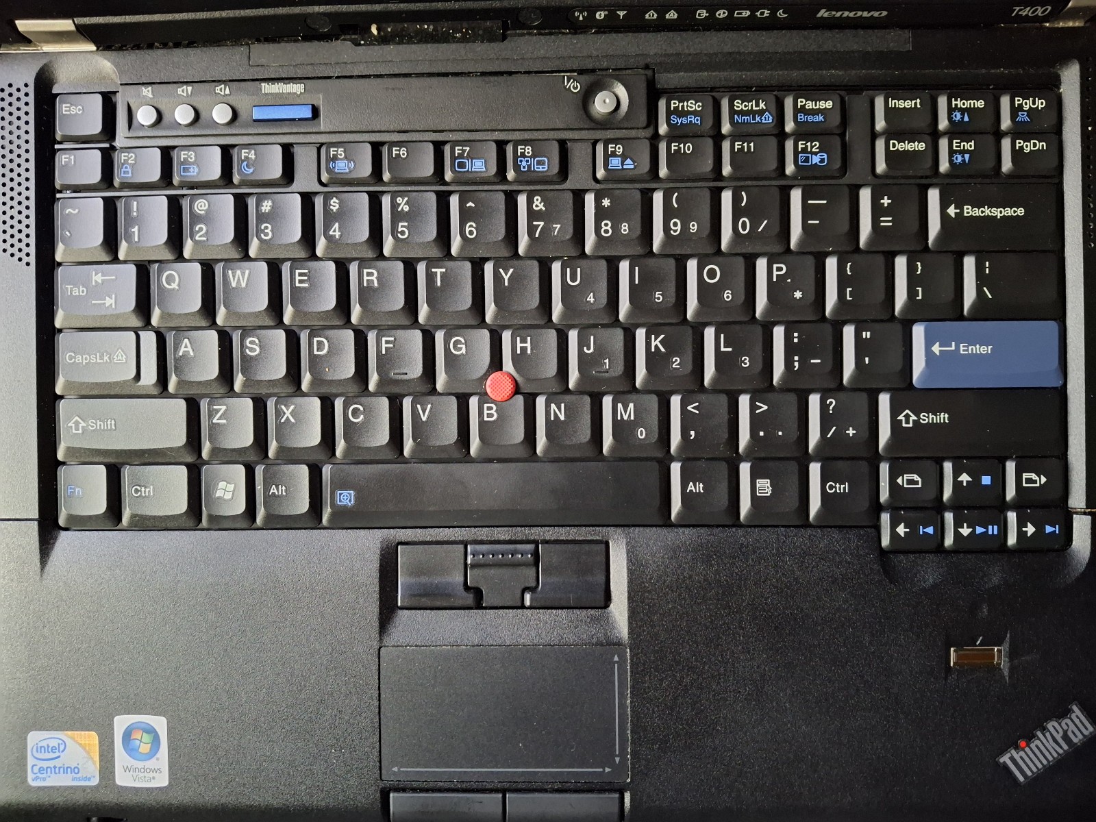ThinkPad T400 Laptop Intel Core Duo P9400 2.53GHz 4GB RAM 128GB SSD Win10Pro