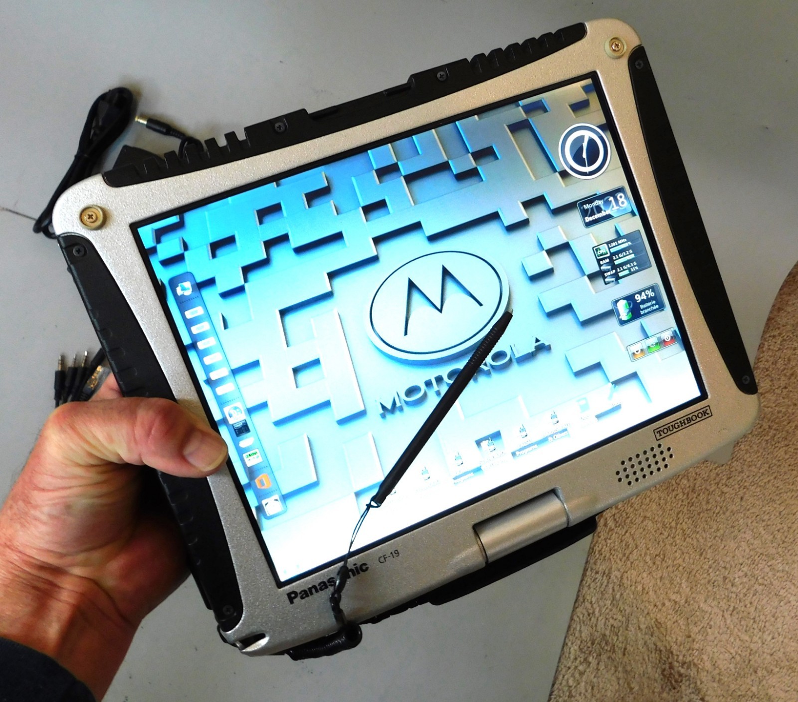 TOUGHBOOK CF-19 MK8 HAM Radio Triple Boot Laptop w/SDR 512GB SSD & DB-9 Serial