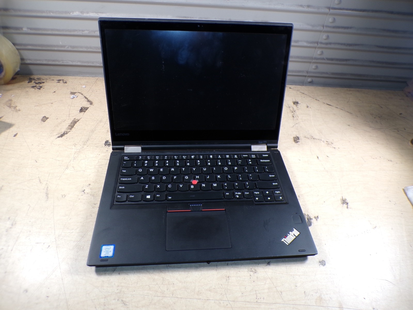 THINKPAD YOGA 370 INTEL CORE I5-7300U 2.60GHZ 8GB RAM **NO HD/ NO CADDIE/ NO OS/
