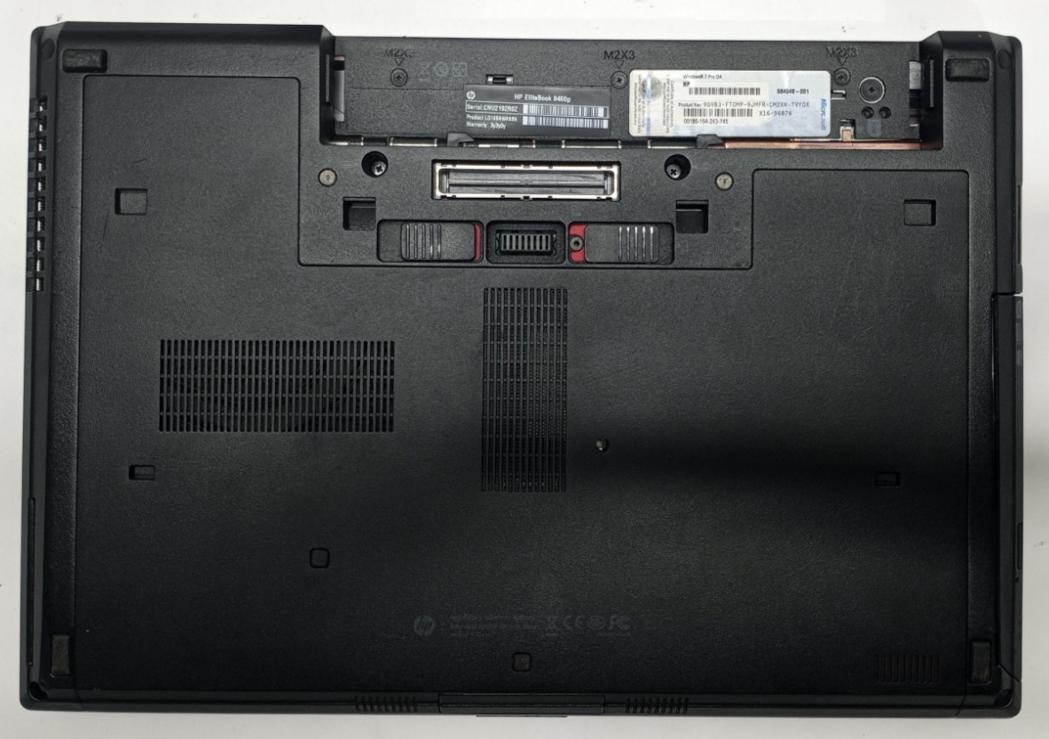 Lot of 2 HP EliteBook 8460p&8560p i5&i7-2nd Gen 4GB NO HDD/OS NO BATTERY WH740