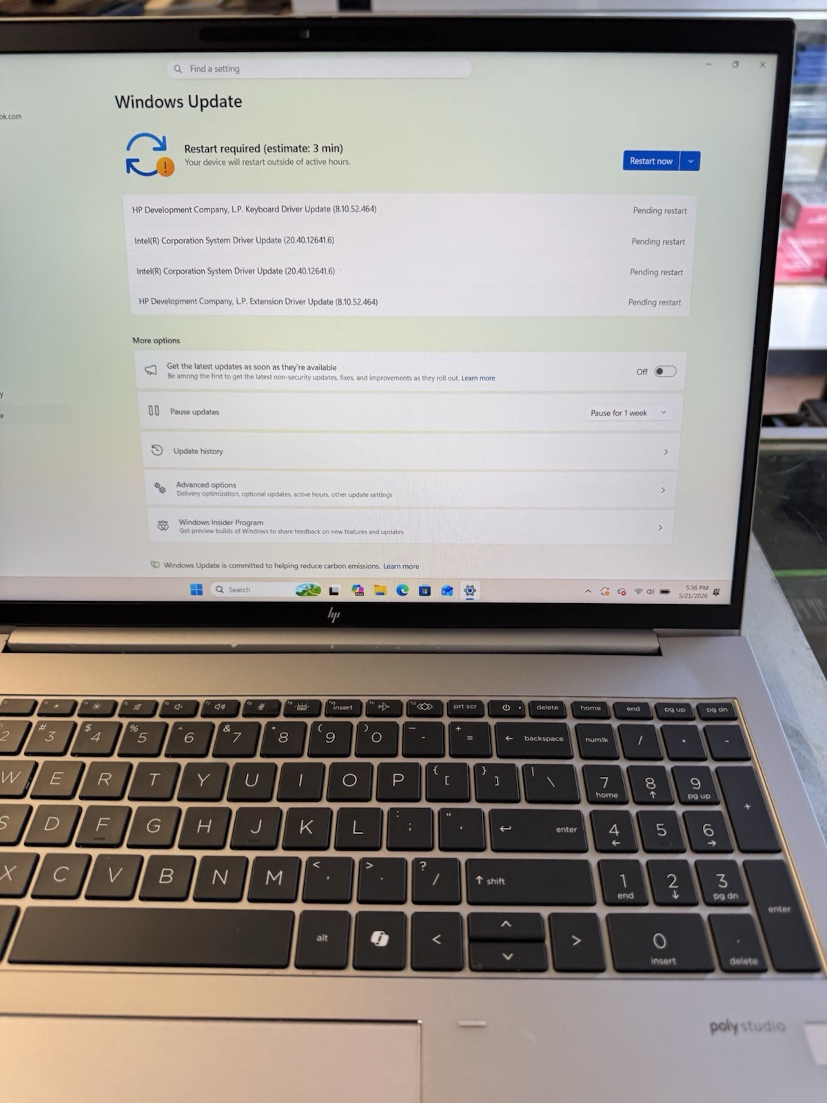 HP ZBook Firefly 16 G11 Mobile Workstation Ultra 7 165H 32GB 2TB RTX A500 Win11