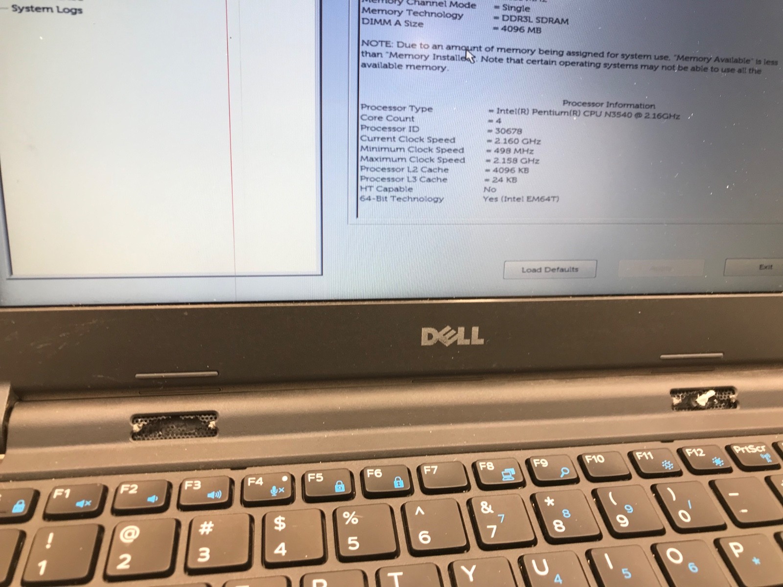 LOT OF 3 Dell Latitude 3150 Intel Pentium N3540 11.6″ -BAD DISPLAYS- MZ