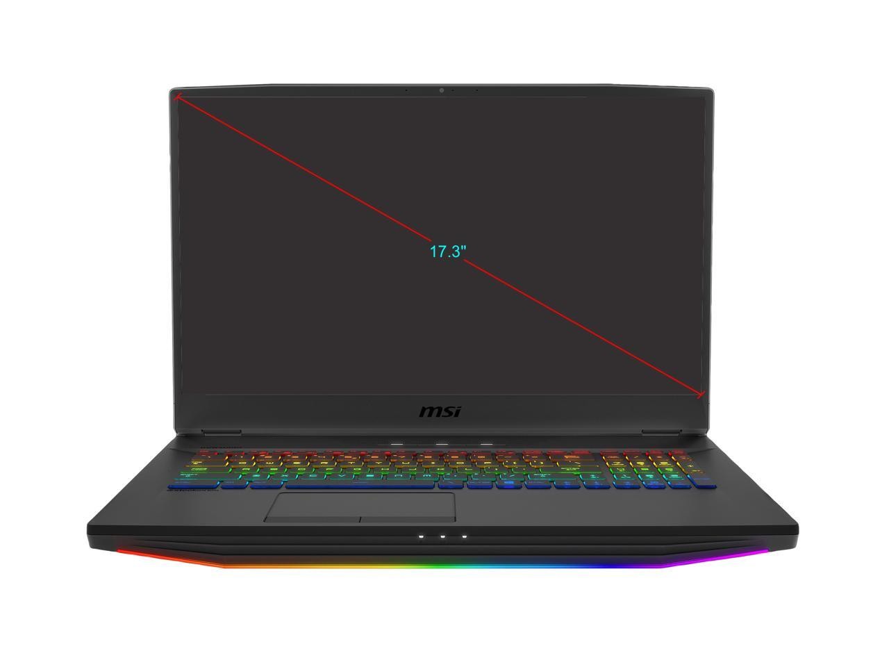 MSI GT76 Titan 17.3″ 144 Hz IPS Desktop Performance Gaming Laptop Intel Core i7-