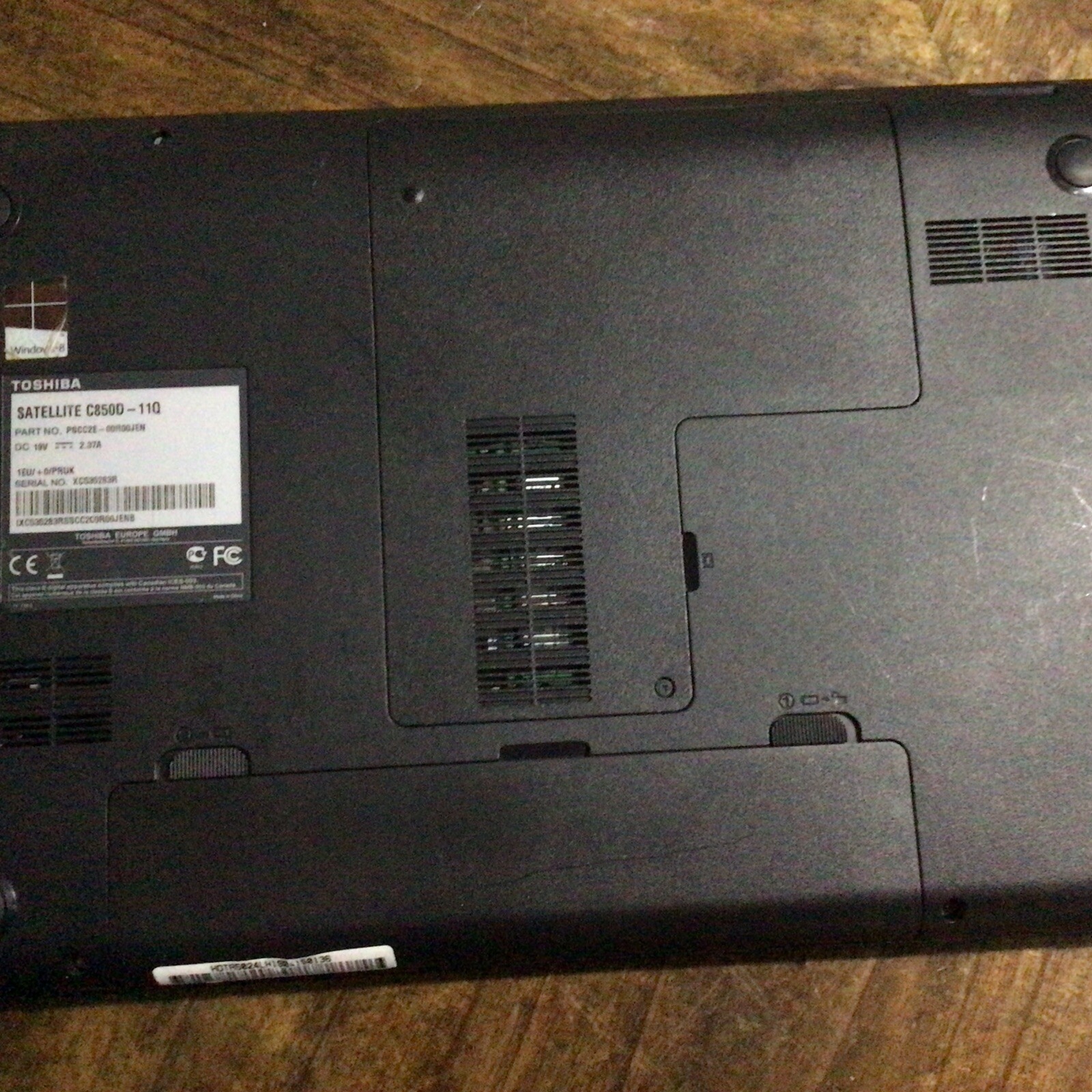 Toshiba Satellite Laptop C850D