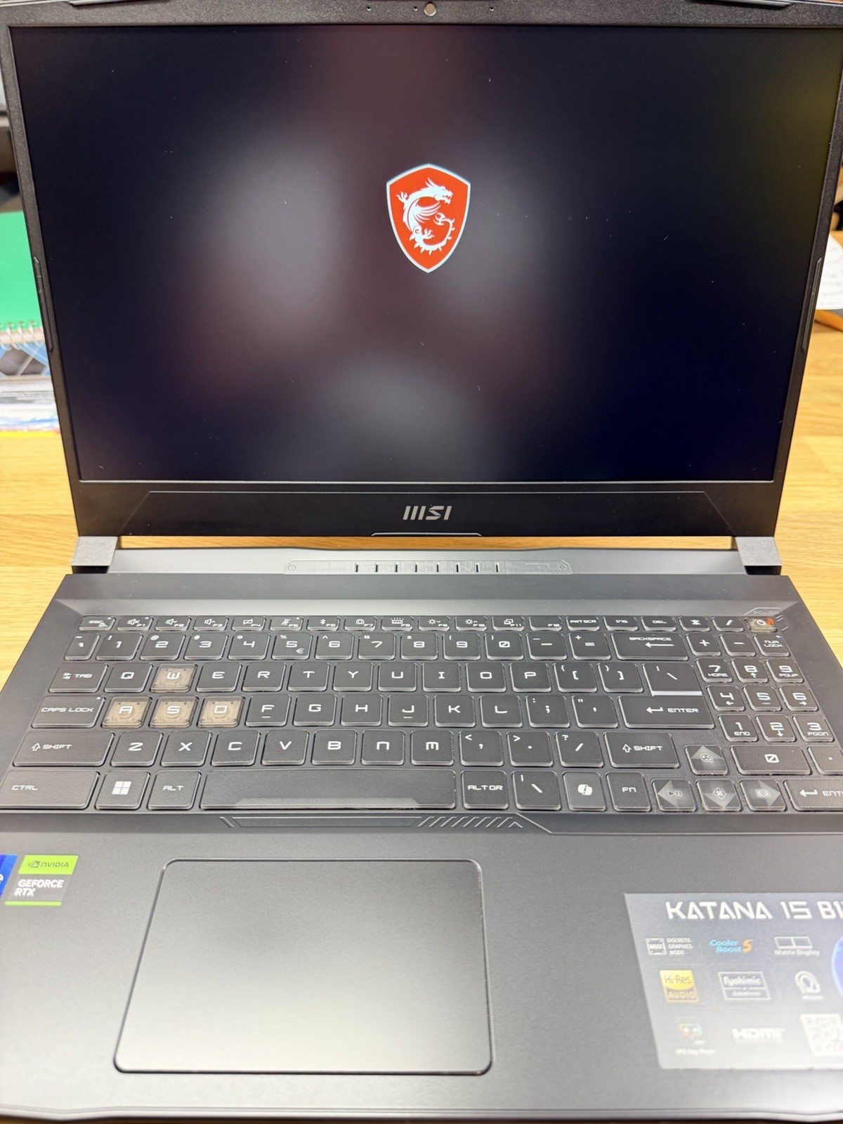 MSI Katana 15 B13VEK-1675US 15.6″ Gaming Laptopi7-13620H 4050 16GB 1TB Win11