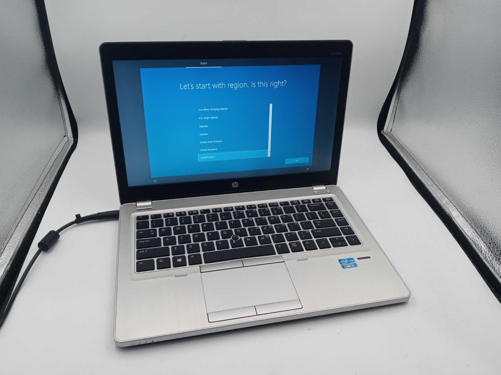 HP EliteBook Folio 9470m 14″ Laptop Intel Core i5 8GB RAM 128GB SSD Windows 10