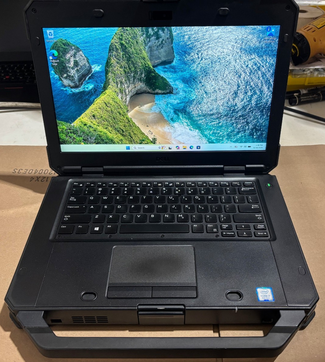 Dell Latitude 5424 Rugged Intel i7-8650U 8GB 512GB Windows 11 Pro Touch Screen
