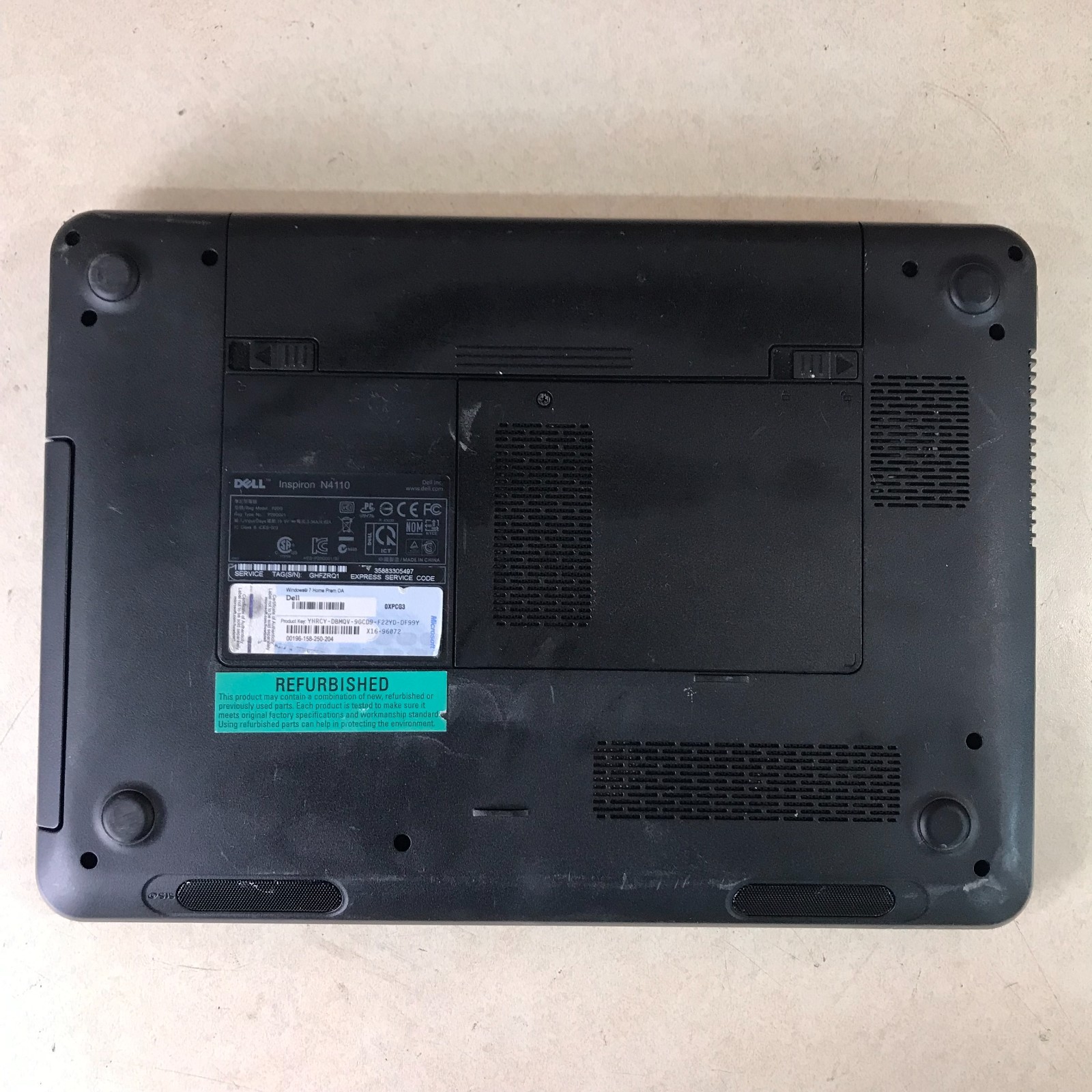 Dell Inspiron N4110 Retro Gaming Laptop i3-2330M 2.20GHz 4GB RAM (Windows 7 Pro)