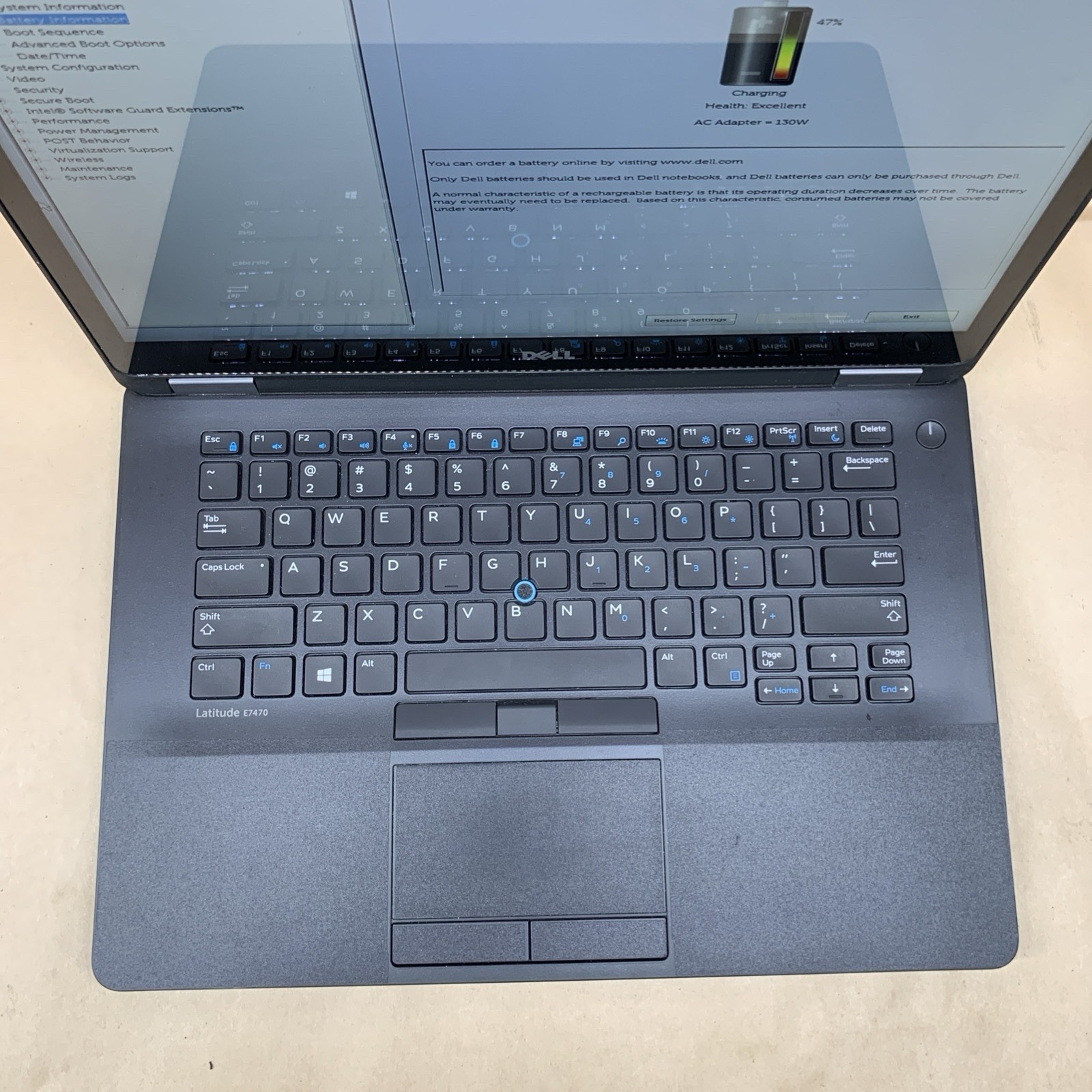 Dell Latitude E7470 Touchscreen 14″ i7-6600U@2.6GHz, 8GB RAM, No SSD, No OS