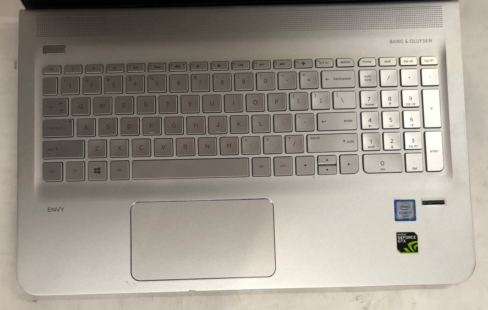 HP Envy Notebook, i7-6500U @2.50 GHz, Nvidia Geforce GTX, 16GB RAM, 2TB HDD, W10
