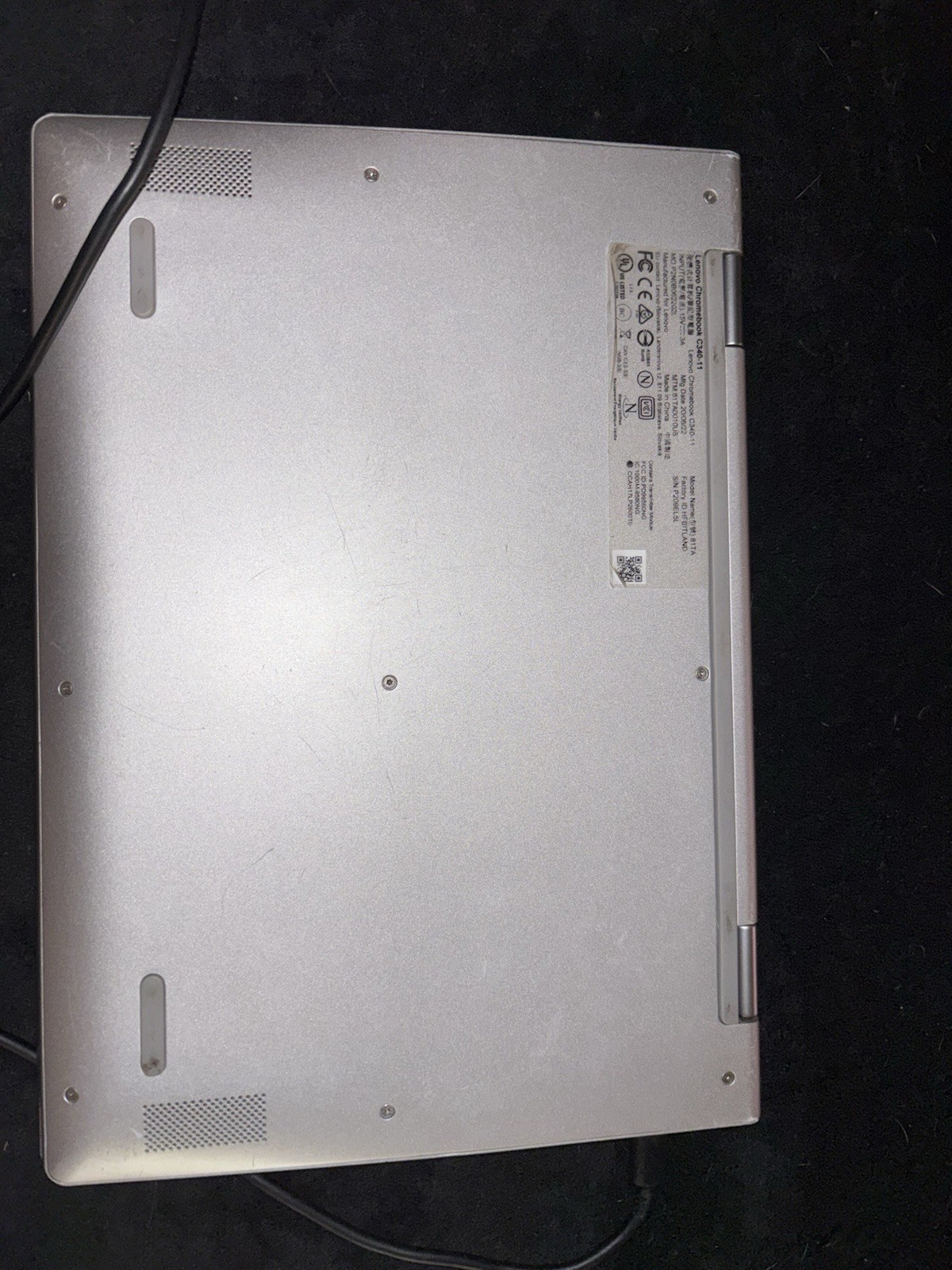 Lenovo Chromebook C340-15 15.6″ FHD Touch 2-in-1 Celeron 4GB 64GB Silver