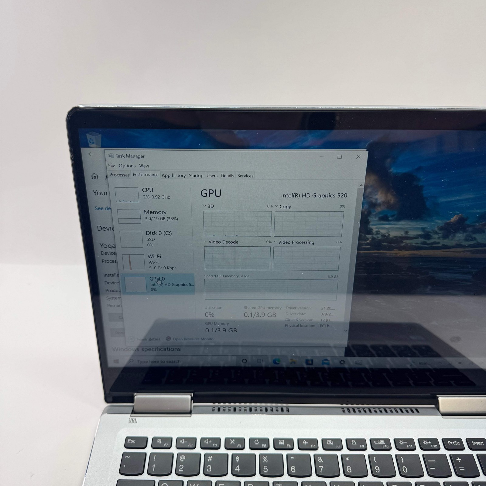 Lenovo Yoga 710 80TY 14″ i5-6200U 2.4GHz 8GB RAM 240GB SSD
