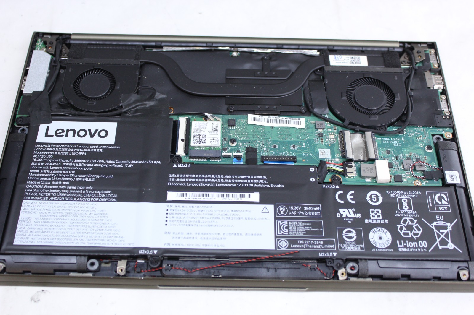 Lenovo IdeaPad Slim 7 14IIL05 | No POST, Bad Bat, No SSD | i7 10th Gen AS-IS