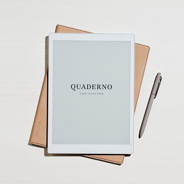 Fujitsu QUADERNO A4 Gen. 2 FMVDP41 exclusive cover beige FMVCV41 with track