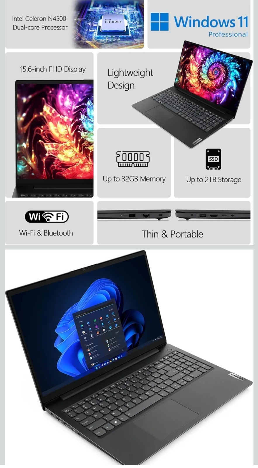 Lenovo V15 Laptop