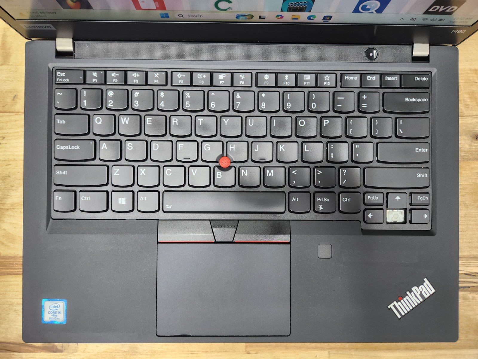 Lenovo ThinkPad T490 14″ FHD i5-8365U 1.6GHz 16GB 256GB SSD Windows 11 Pro READ~