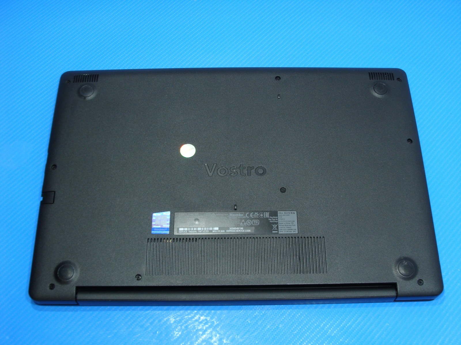 Dell Vostro 3590 15.6″ HD Core i3-10110U 2.1GHz 4GB 128GB SSD Win11Home +Charger