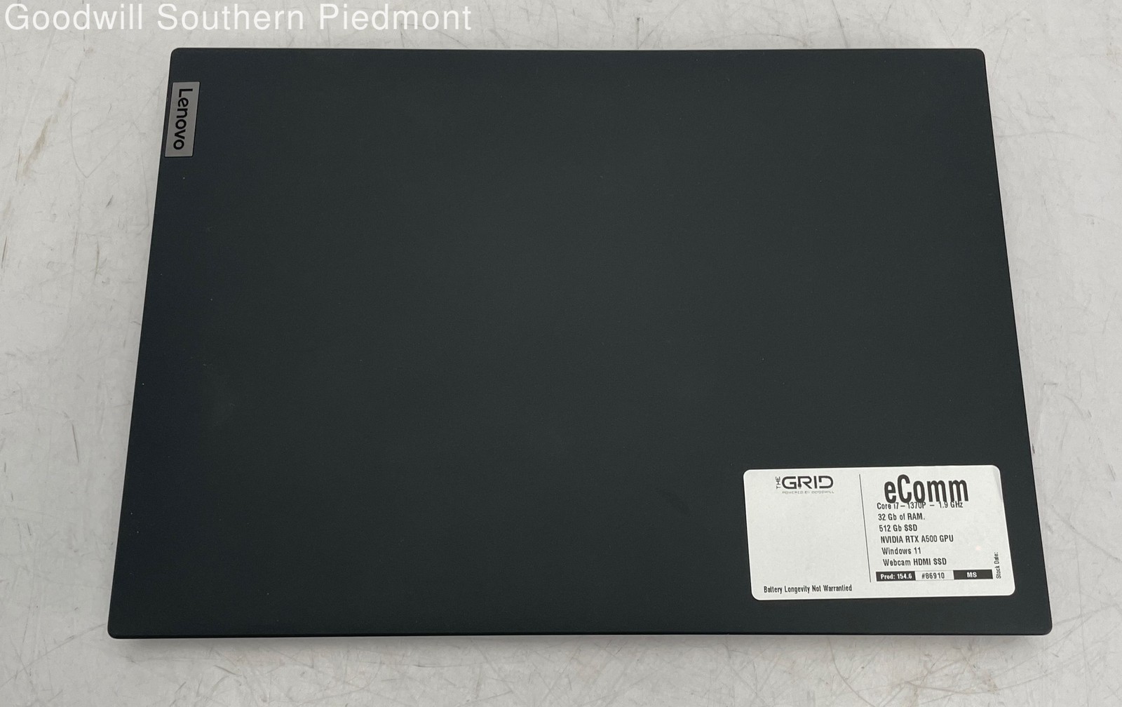 Lenovo P16s Gen 2 Intel Core i7-1370p 1.90GHz 32GB RAM 512GB SSD Win 11 RTX A500