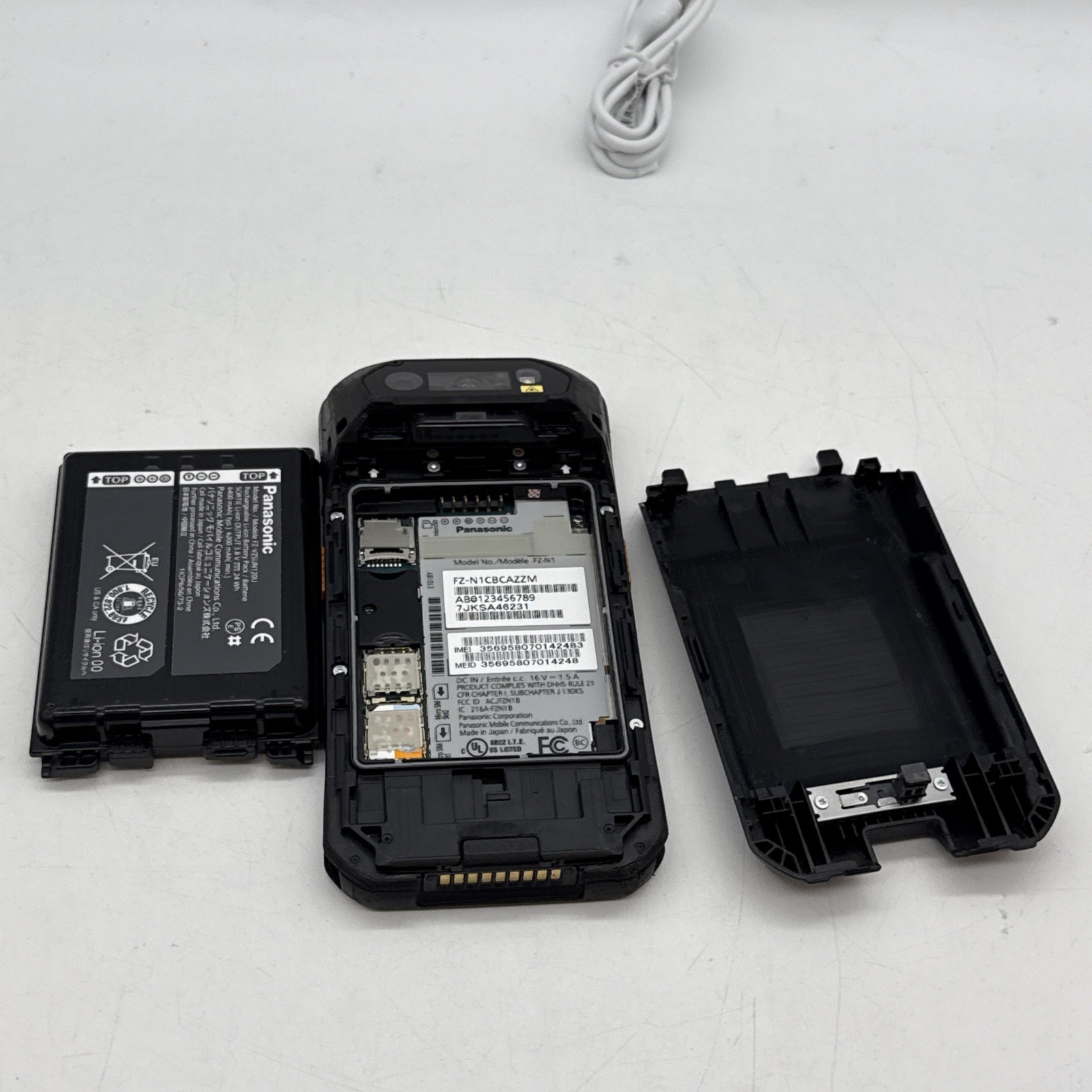 Panasonic FZ-N1 Toughpad Rugged Barcode Scanner Smartphone, Dual SIM (B8:31)
