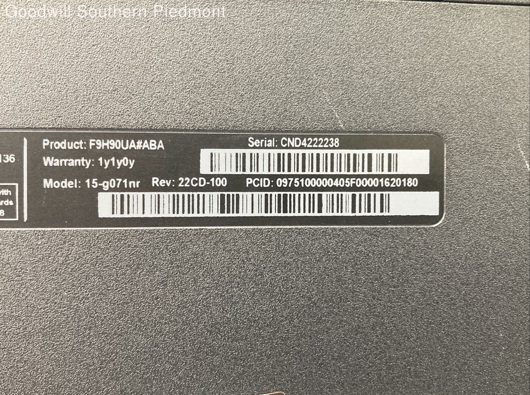 HP 15 AMD A4-6210 1.8GHz 4Gb RAM 500Gb HDD – Tested