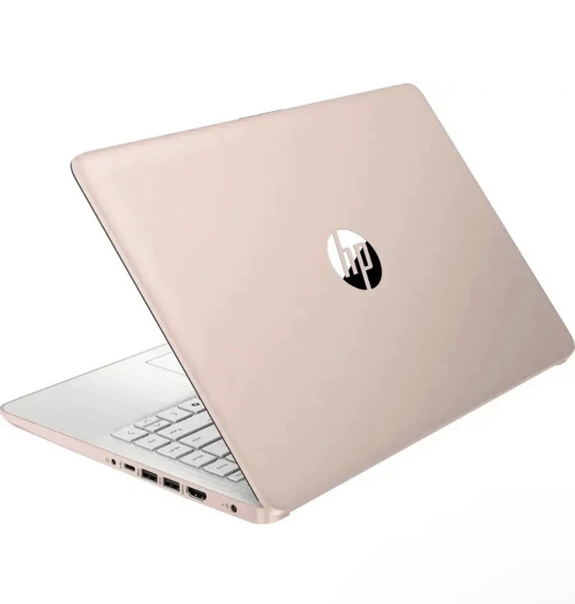 New HP 14″ Laptop Intel CPU N150 4GB RAM 128GB Storage UFS – Pale Rose Gold