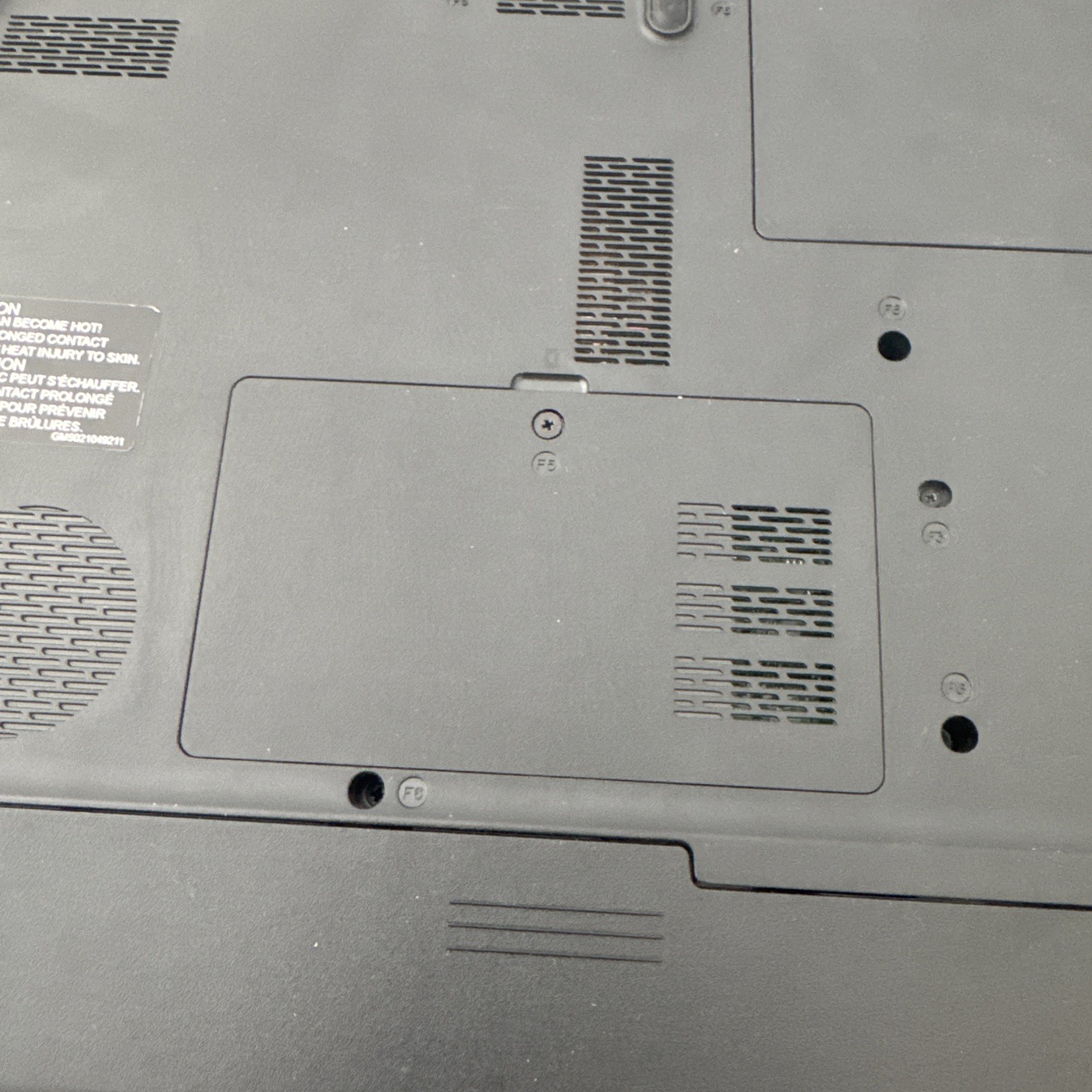 Two Toshiba Satellite C655D-S5300 Laptop Not Working Parts Only. No Power Cords