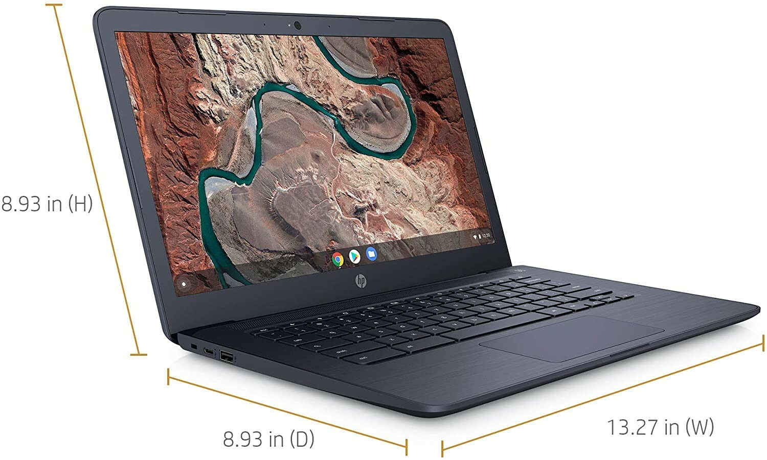 HP 14-db0043wm Chromebook 14″ FHD A4-9120C 4GB RAM 32GB eMMc 1.6GHz Chrome OS