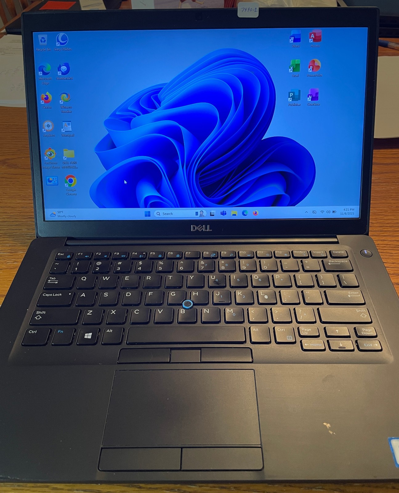 Dell 7490 14″ Laptop i5 *TOUCH* 16GB/512gb+1tb/Win11 Pro 25H2+Office 2021-2 MORE