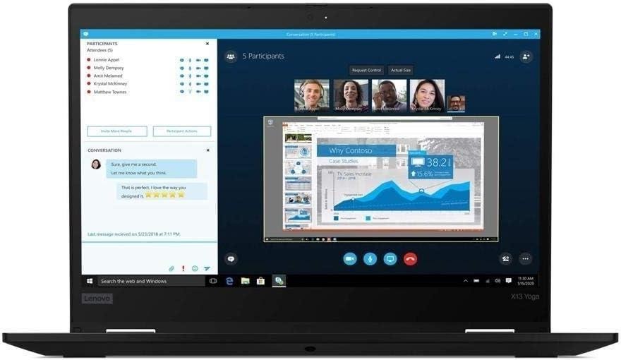 Lenovo ThinkPad X13 Yoga Gen 3 13.3″ Touch 16GB 256GB SSD i5-1245U 1.6GHz, Black