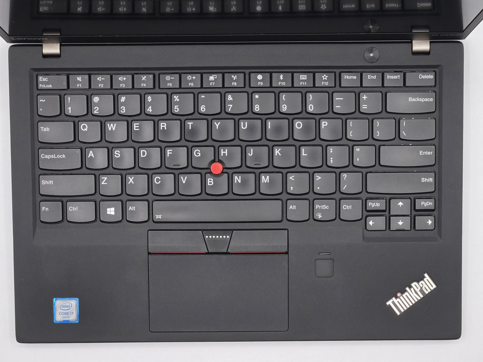 Lenovo ThinkPad X1 Carbon 5th Gen 14″ FHD I7-6500U 256GB SSD 8GB W10P Webcam