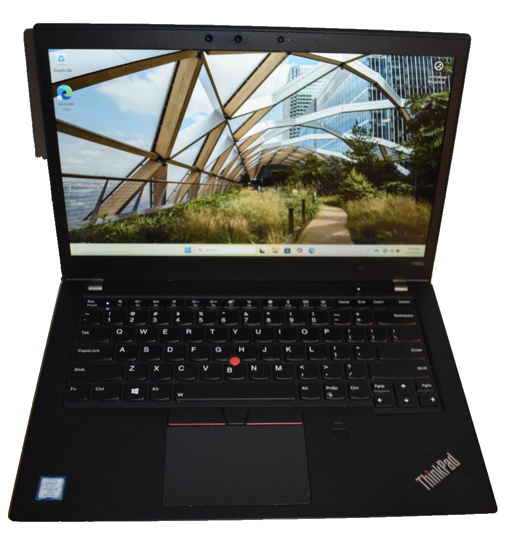 Lenovo Thinkpad T480s Quad Core i7-8650U 16GB RAM 256GB SSD Win 11 Touchscreen