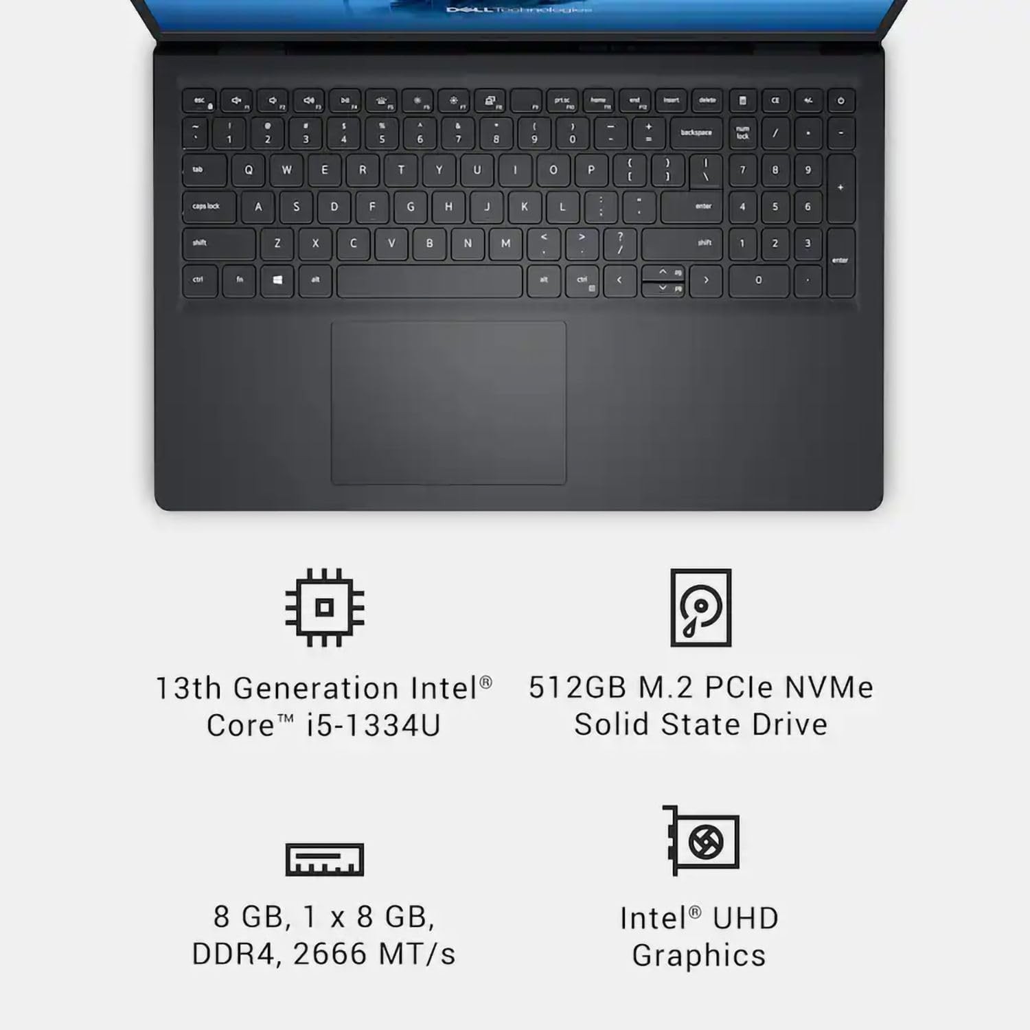 Dell Inspiron 15 Touchscreen Laptop 15.6″ FHD Intel i5-1334U 16GB RAM 1TB SSD