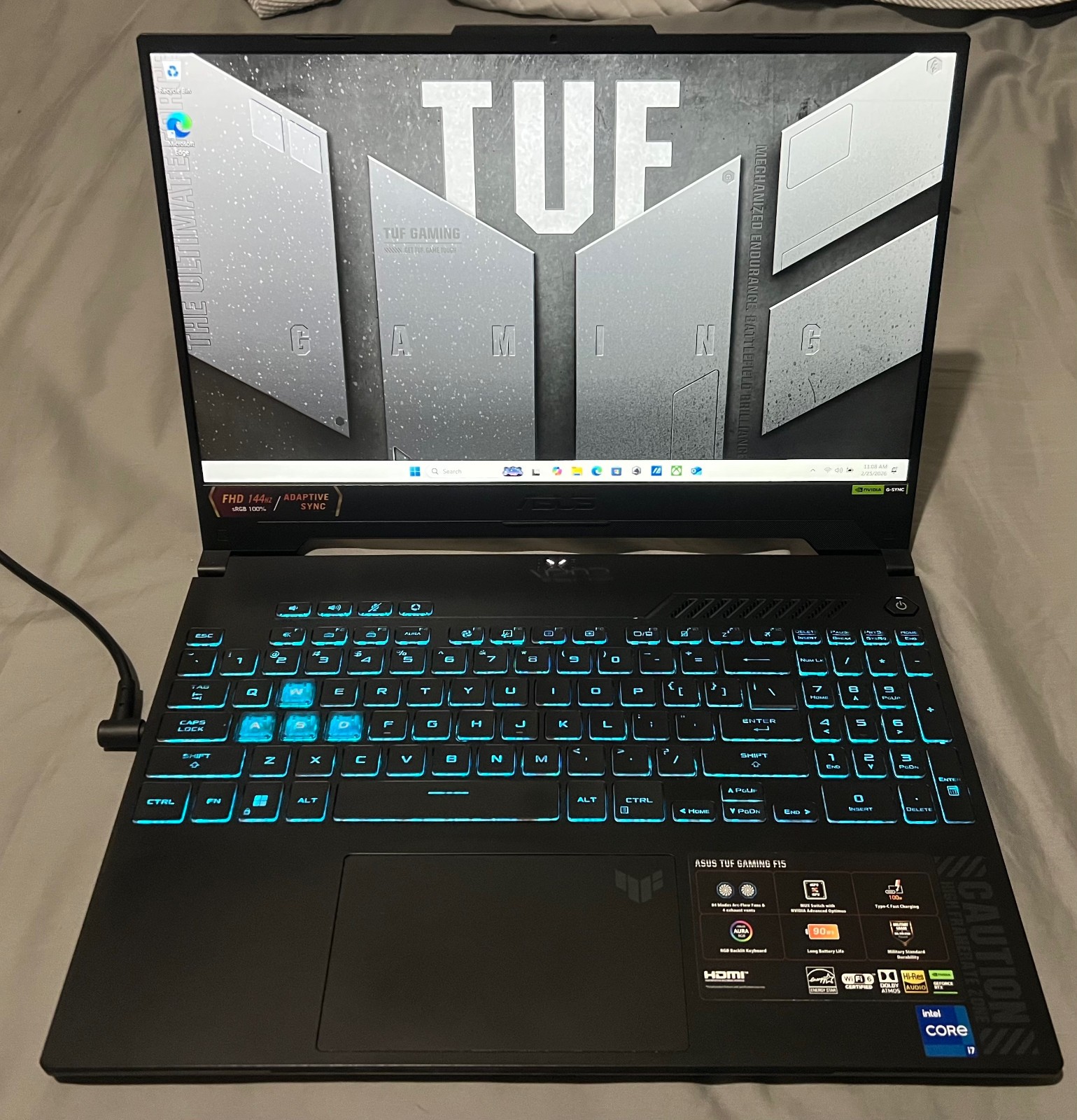 ASUS – TUF 15.6″ Gaming Laptop RTX 4070 Intel i7-13620H