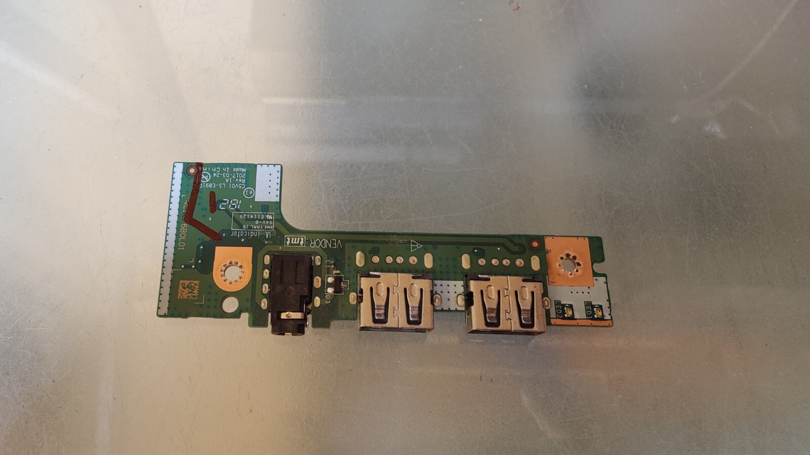ACER A315-33 315-53 51 A315 A515-51 A615-51 USB LED JACK SOUND CARD LS-E891P