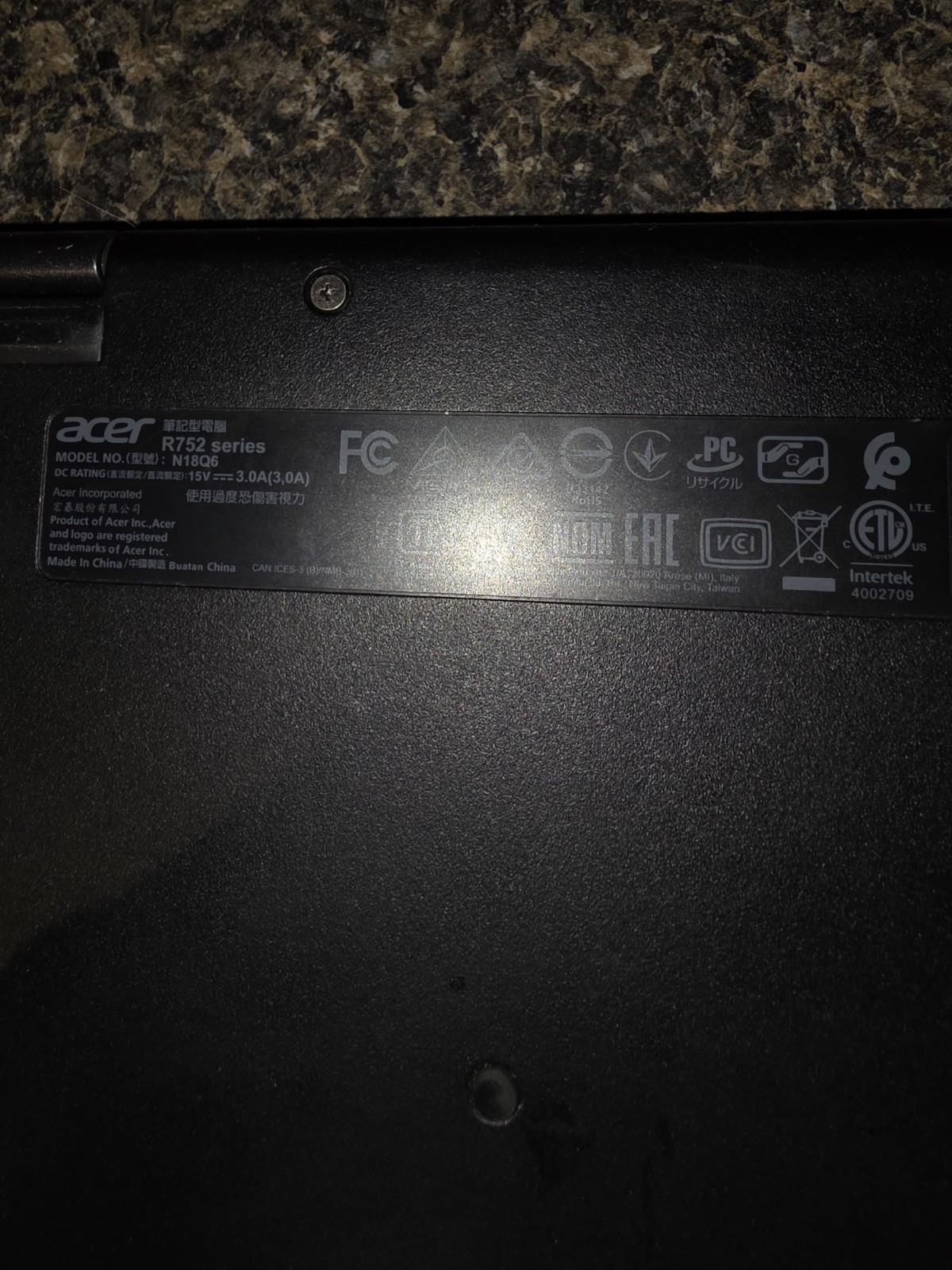 Acer Chromebook Laptop R752T Nx.A94AA.001 32 Gb WiFi 4 Gb Touch Screen 2 In 1