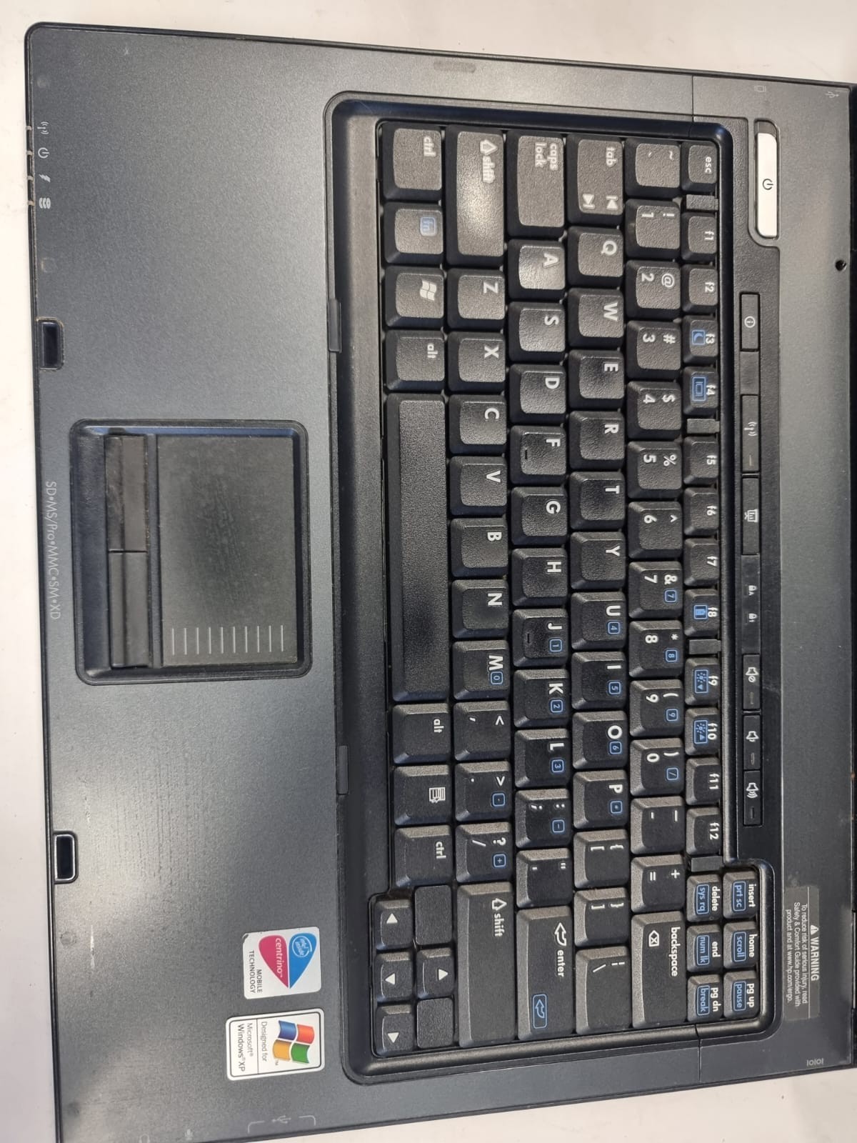 HP Compaq NC6120 Laptop Intel Centrino / No RAM/ No HDD / AS IS / Part only