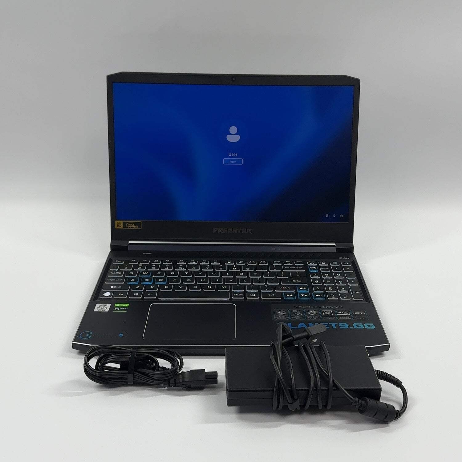 Broken Acer Predator Helios 300 i7-10750H 16GB RAM 512GB SSD GTX 1660 Ti READ
