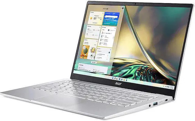 Acer Swift 3 14 in 100% sRGB Ryzen 5 5625U 16GB LPDDR4X 512GB SSD Silver