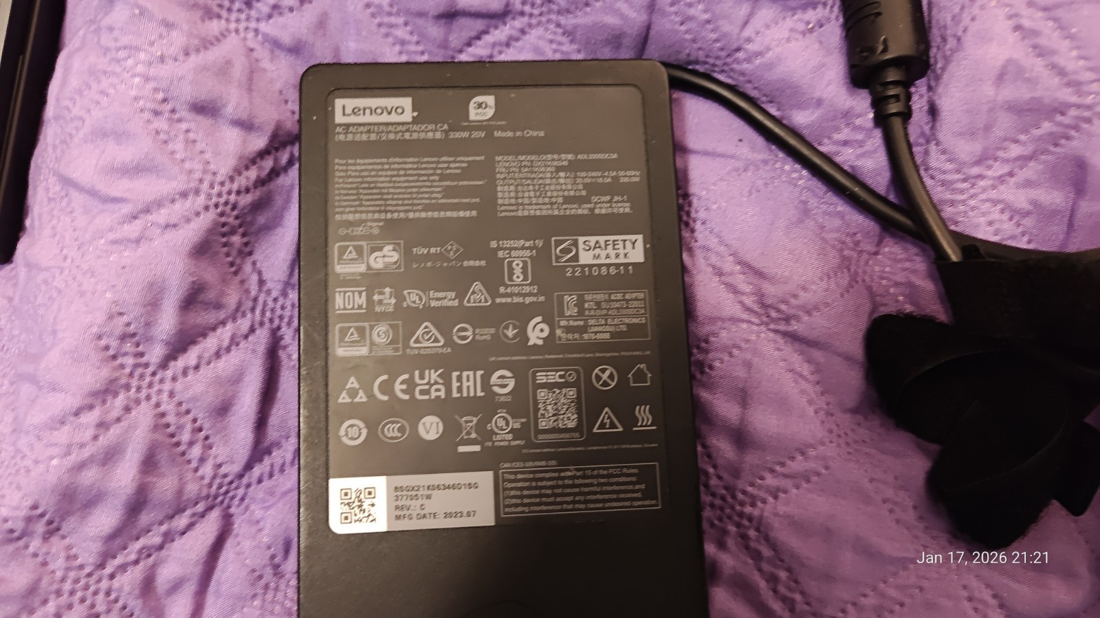Lenovo Legion Pro 7i 16IRX8H 16″ RTX 4080 – FOR PARTS READ DESCRIPTION