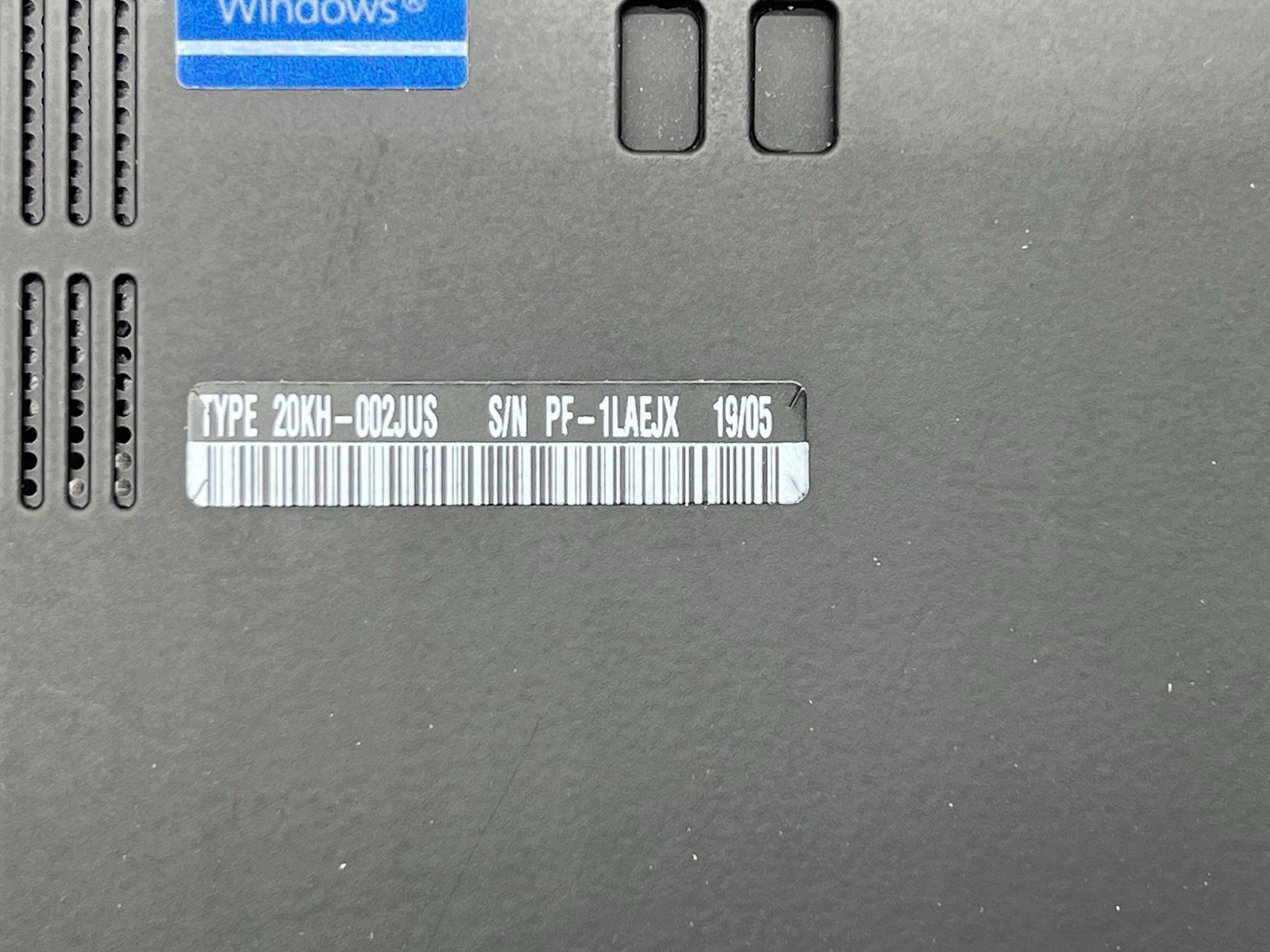 Lenovo ThinkPad X1 Carbon 6th, i7-8650U, @ 1.90GHz, 16GB RAM-No HDD/OS/Charger
