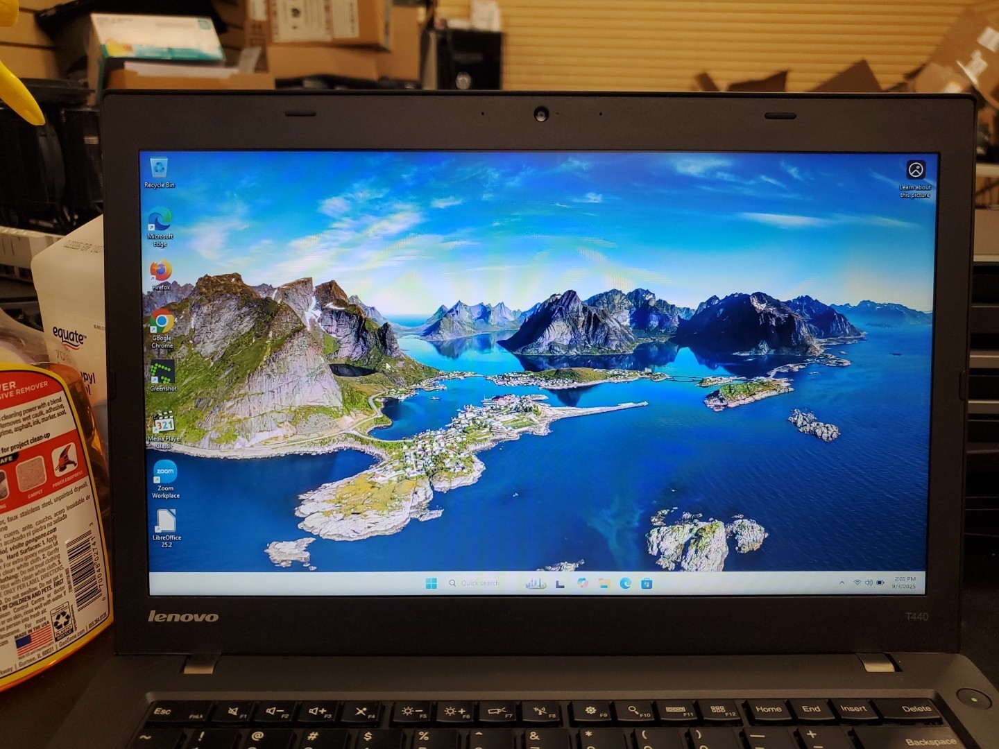 Lenovo ThinkPad T440s 256GB SSD, i5-4300U, 1.90GHz, 8GB 9325-1