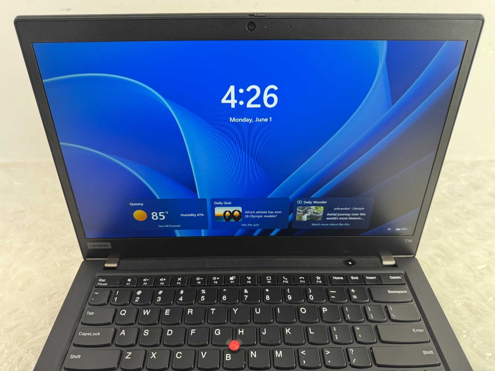 Lenovo ThinkPad T14 Gen 1 Ryzen 5 4650U 8GB 256GB SSD 14″ FHD Win 11 Pro