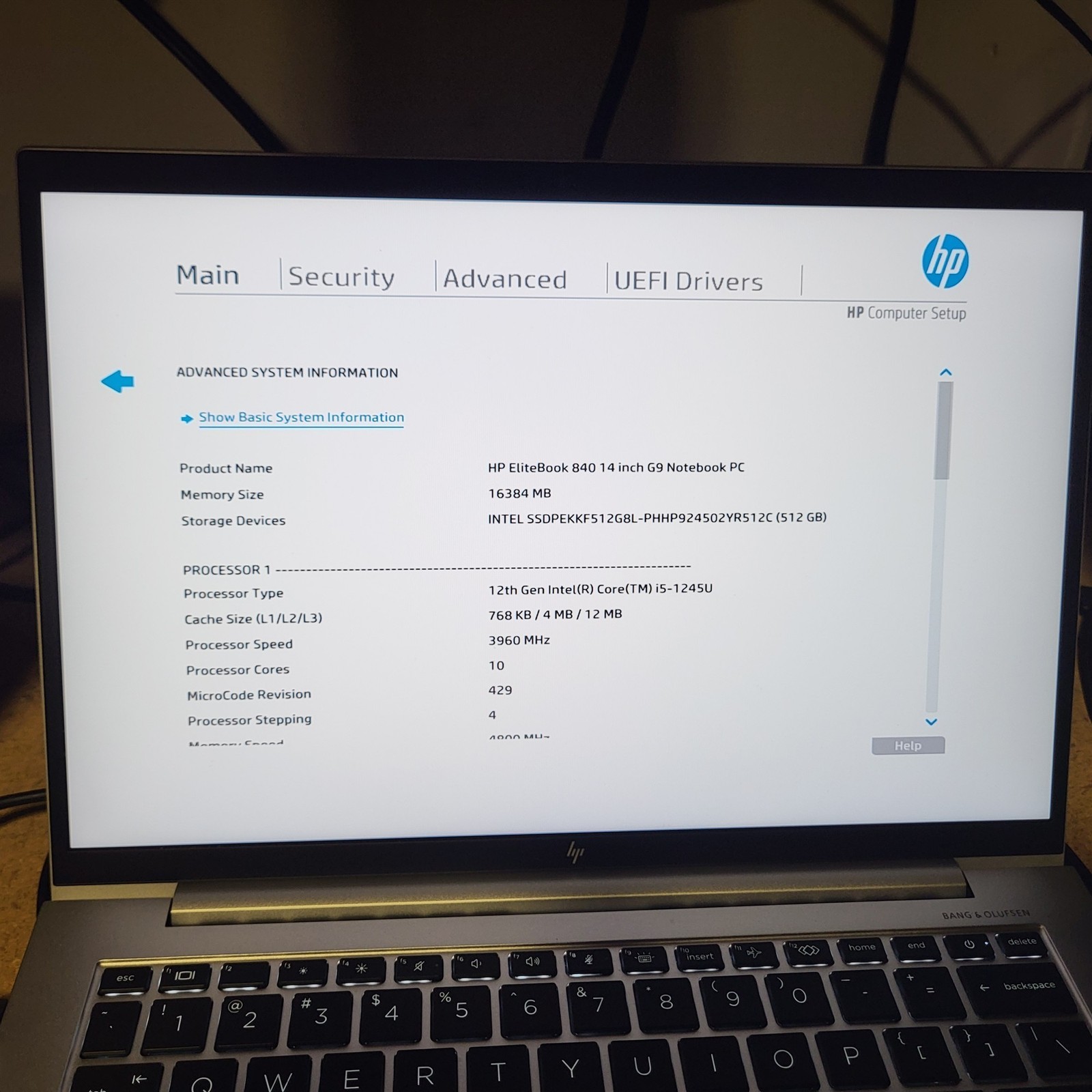HP EliteBook 840 G9 14″ Laptop Intel i5-1245U 4.4GHz 16GB 512GB SSD No PSU