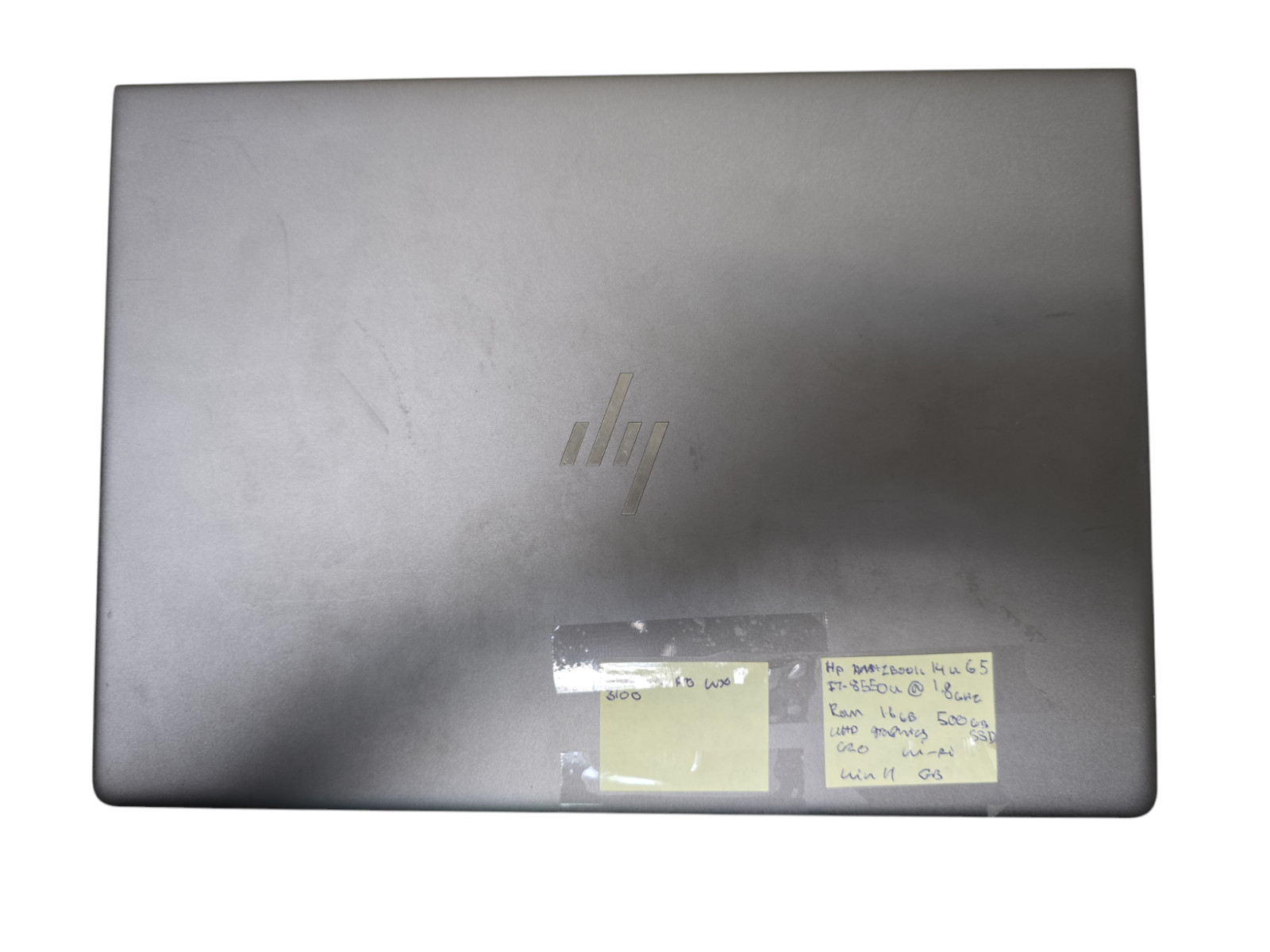 HP Zbook 14U G5 i7-8550U@1.8GHz 16GB Ram 500GB SSD Win 11 Tested WX 3100