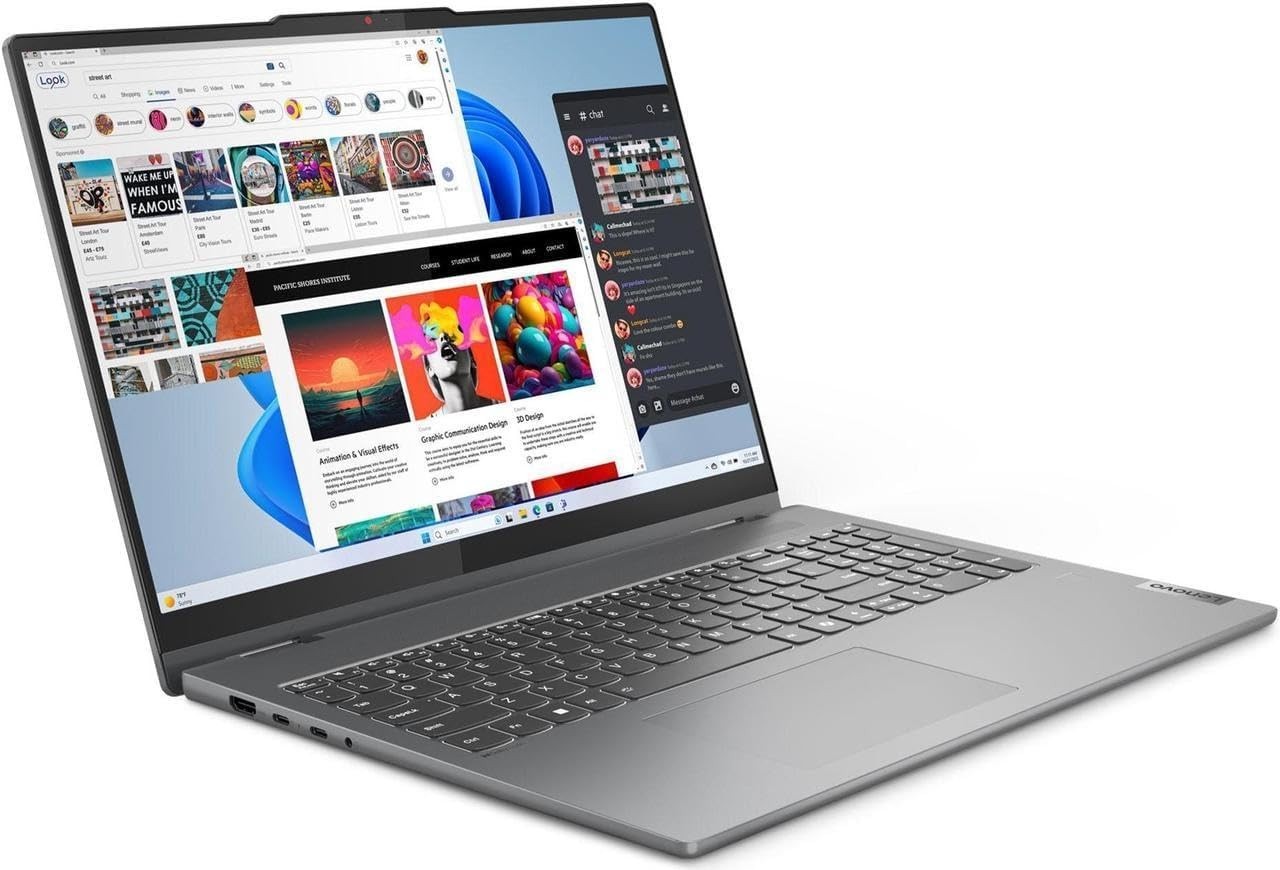 Lenovo IdeaPad 5 2-in-1 16″ Touch 10-Core Core 5 120U 16GB 512GB Bcklit KB FP 2Y
