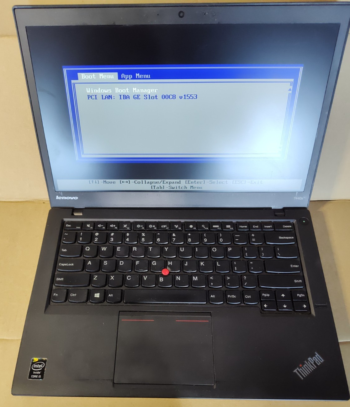 Lenovo ThinkPad T440s 14in, Intel Core i5-4200u 4GB Internal Ram No SSD/OS PARTS